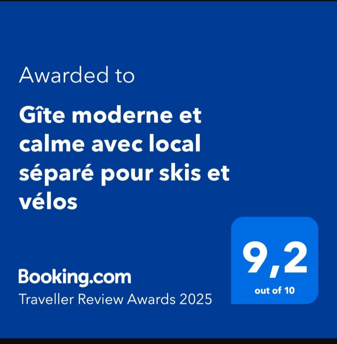 Gite Moderne Et Calme Avec Local Separe Pour Skis Et Velos كورنيمونت المظهر الخارجي الصورة